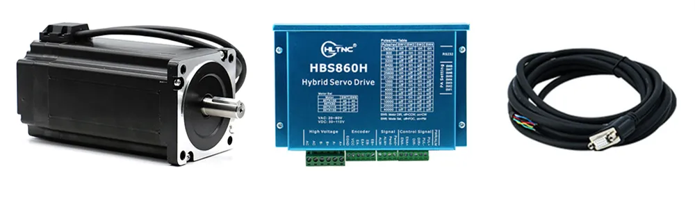 HLTNC 86 NEMA 34 Closed Loop Stepper Motor Kit with 4.5N·m 8.5N·m 12N·m ...
