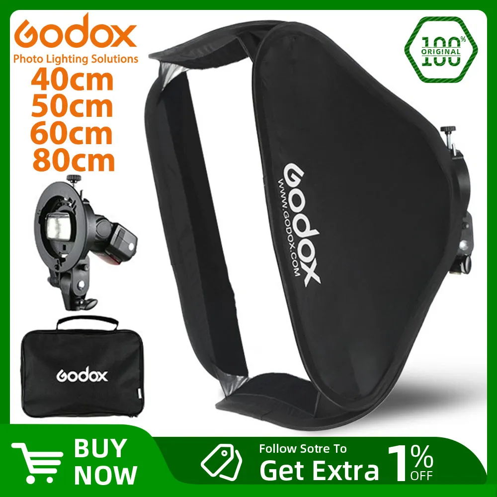 GODOX 60 X 60cm Softbox S-Type Bowens Mount Holder Bracket - View #5