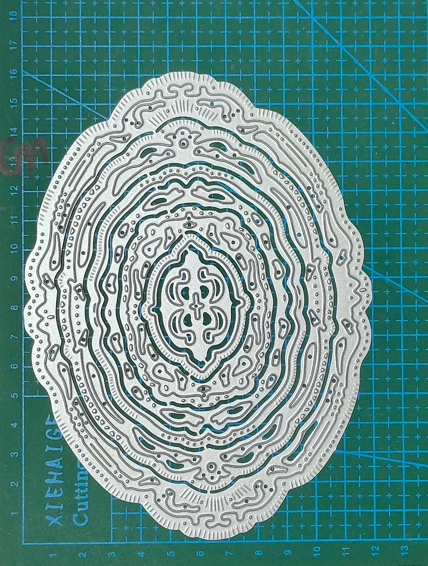 Oval Lace Frame Metal Cutting Dies Stencils For DIY Scrapbooking/Photo ...