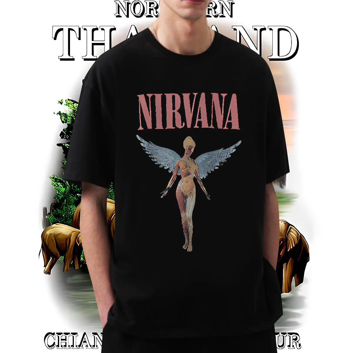 Camisetas De Hip Hop Personalizadas Para Hombres Mujeres |Talla