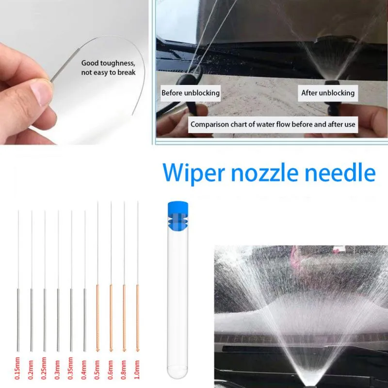 Kit Pulizia Ugelli Stampante 3D - 10 Aghi In Acciaio Inox Da 0.15 A 1.0mm - Foto 3