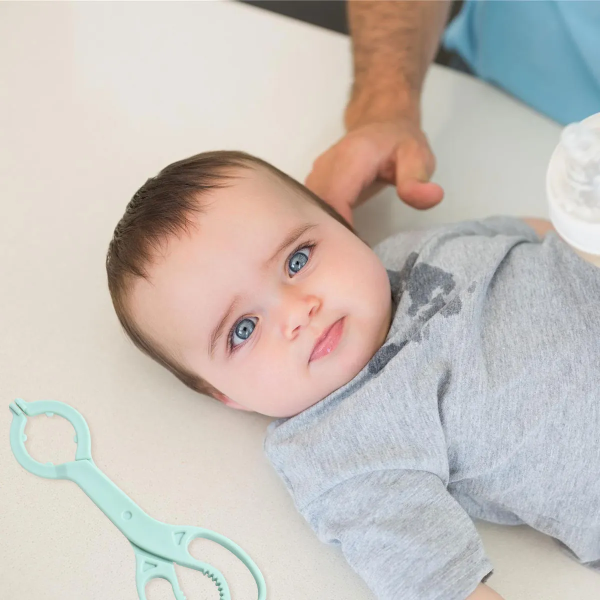 Detachable Silicone Feeding-Bottle Clip Clamp with Anti-Slip Pacifier ...