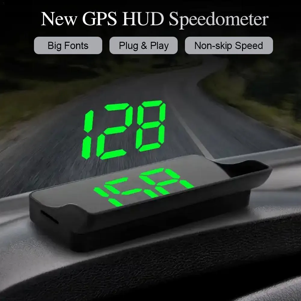 Heads-Up Display GPS Speedometer: Digital Windshield Projector With Speed, Time, And Distance Info:Home & Garden