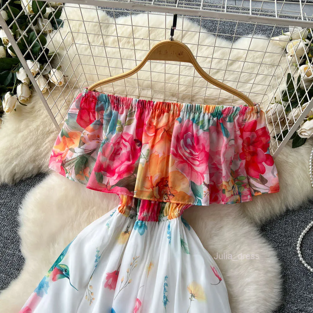 DHgate.com:Womens One Shoulder Chiffon Dress, Floral Print DHgate.com:Womens One Shoulder Chiffon Dress, Floral Print