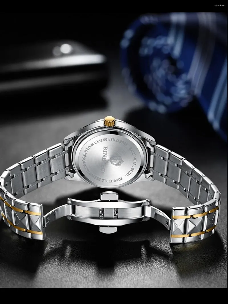 Stainless steel back 30m water resistant best sale