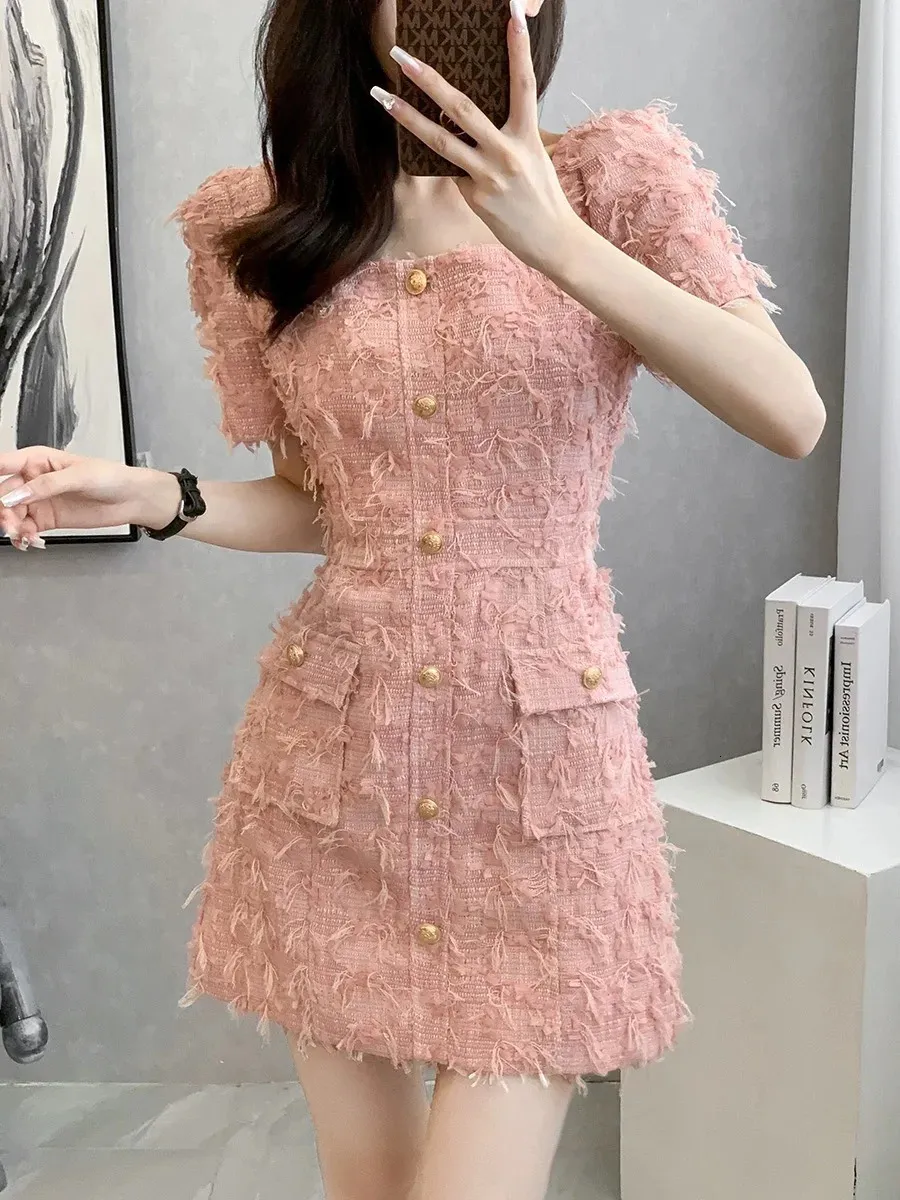 Tweed evening dress online