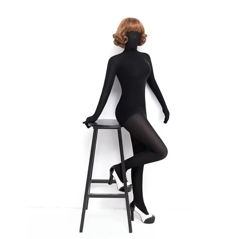 Black Transparent Full Body Sheer Silk Bodysuit Stockings 20D Sheer Spandex  Zentai Suit Adult Costume from Dhgate Other Arts and Crafts - price 122.28