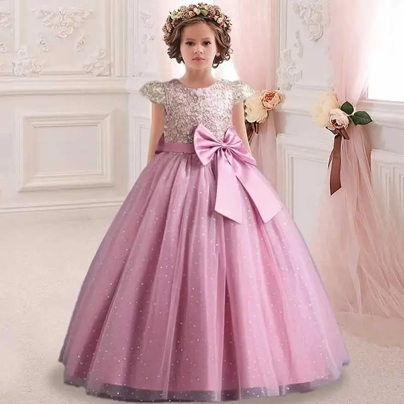 Girl's Dresses 4-12 Year Old Sequin Party Dress Birthday Wedding Bridesmaid  Evening H240529 P1YG from Dhgate Girl's Dresses - price 18.82