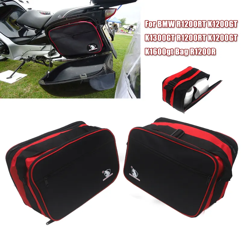 Expandable Black And Red Pannier Liners For BMW R1200RT K1200GT And K1600 GT Motorcycle Saddlebags From Homepro12 187.92 DHgate.Com