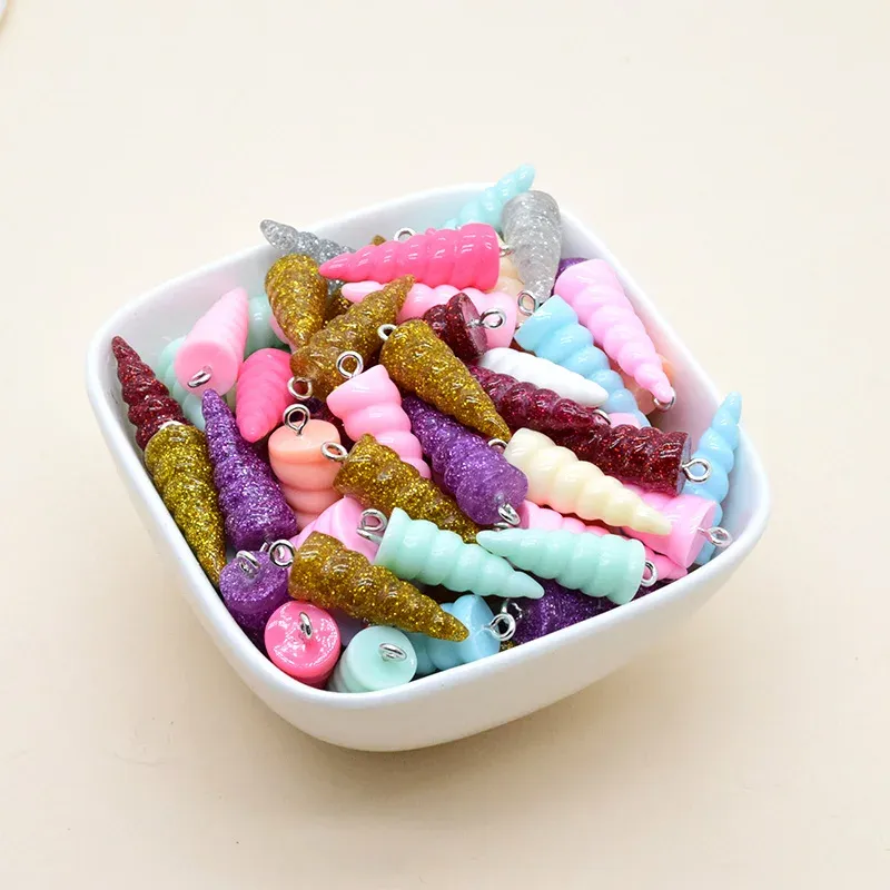 Unicorn horn charms hotsell