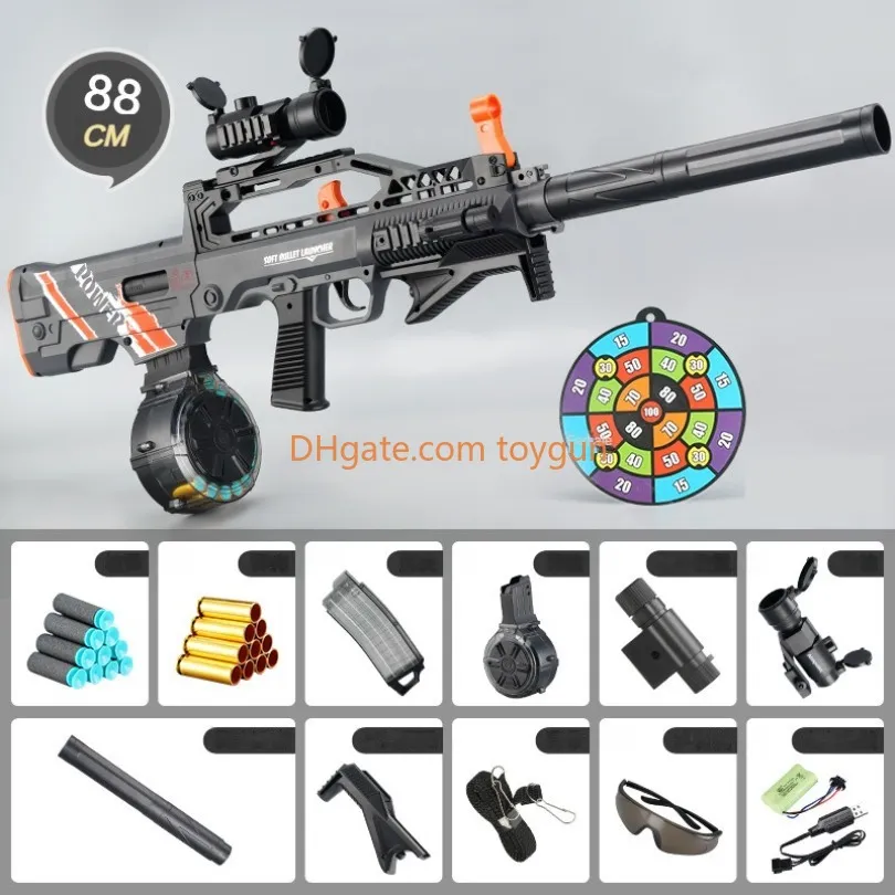 M416 QBZ Electric Soft Bullet Toy Guns 2 Modes... From Toygun, $58.29 ...