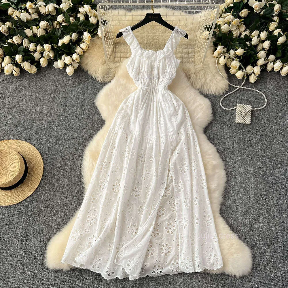 knee length dresses for ladies Luxury White & Gold Embellished Peplum Midi Dress for Women main image 0