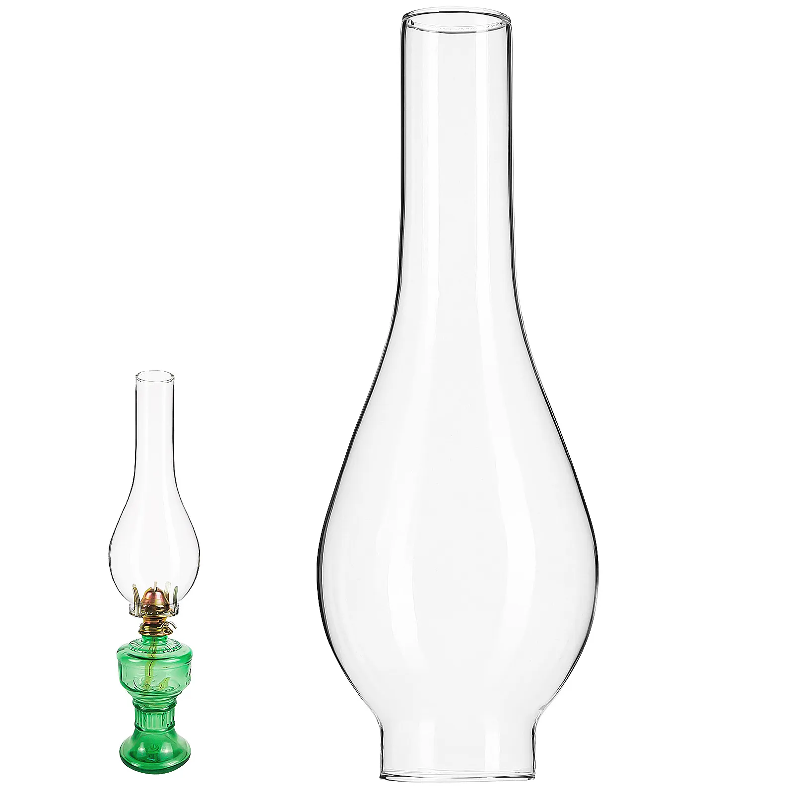 Glass globes for oil lamps 2025