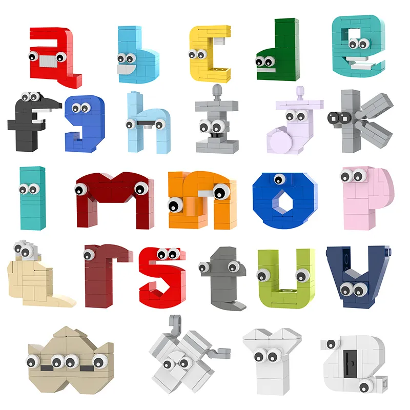 MOC Alphabet Stacking Blocks Numbered Letters... From Ddmyearth, $182. ...
