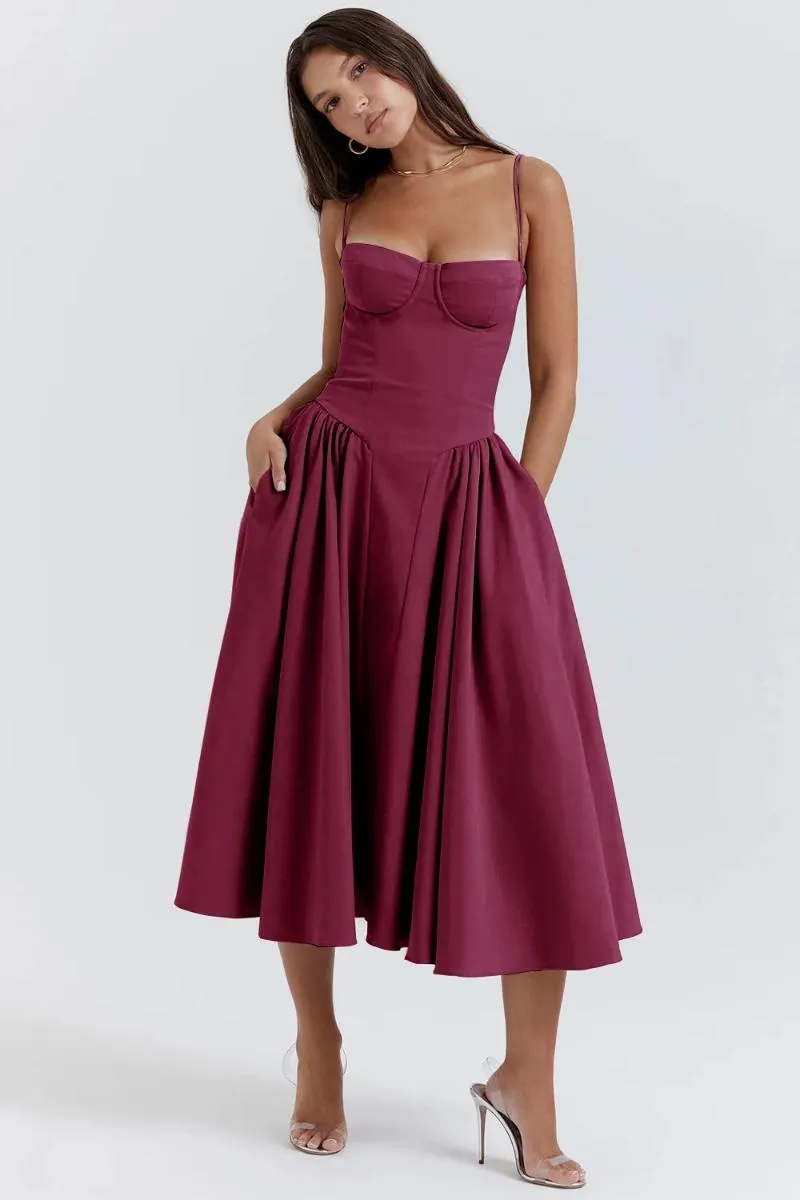 house of cb formal dresses House Of CB Marcella Pleated Maxi Dress Alessandra mules in baby pink House Of CB, LILLIANNA Wedding