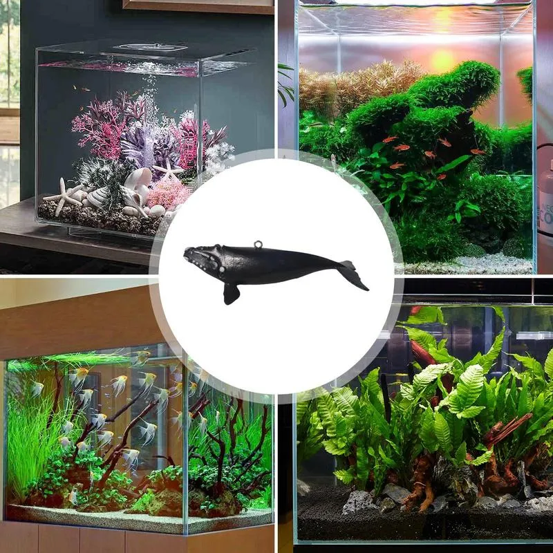 Floating aquarium ornaments top