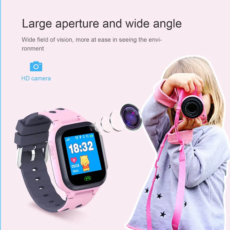 Kids Smart Watch Phone with Camera SOS Safety Communication for  Children Shop Now!