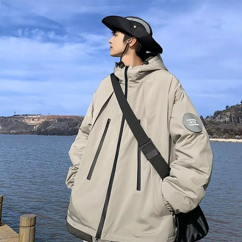 M 5XL Plus Ski Jacket Men Winter New Waterproof Breathable Warm - Main Image