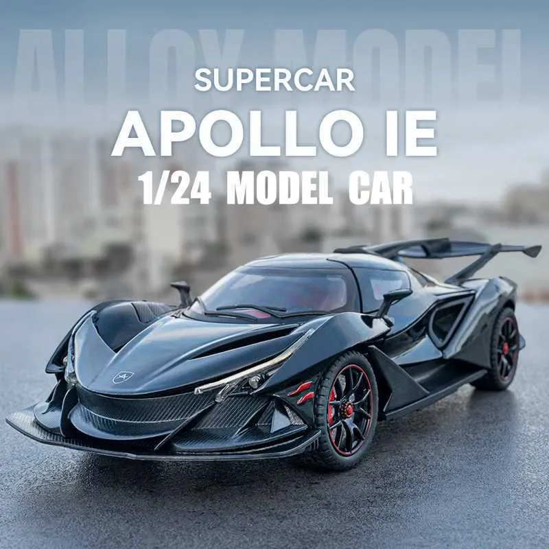 Die Cast Metal Toy Cars: 1/24 Scale Collectible Vehicle With Sound