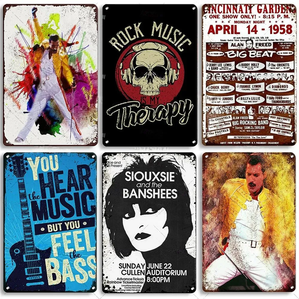 retro style music poster