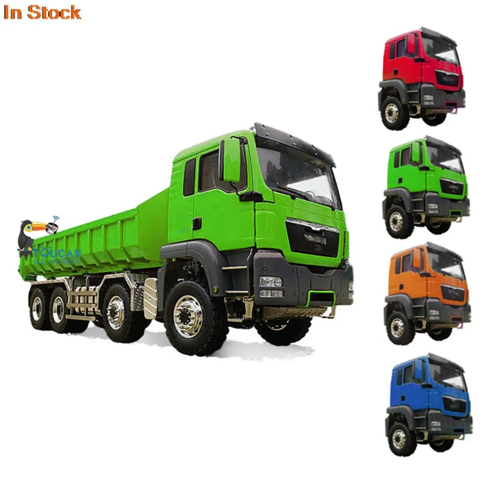 Man tgs 8x8 dump truck rc top