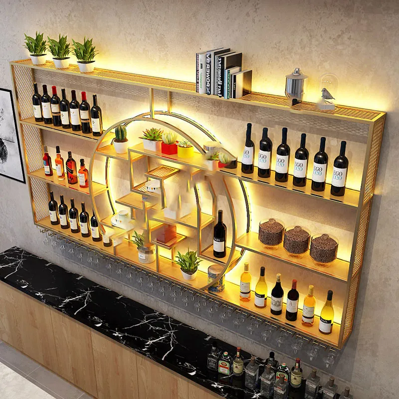 DHgate.com:Industrial Modern Metal Wine Cabinet Shelf DHgate.com:Industrial Modern Metal Wine Cabinet Shelf
