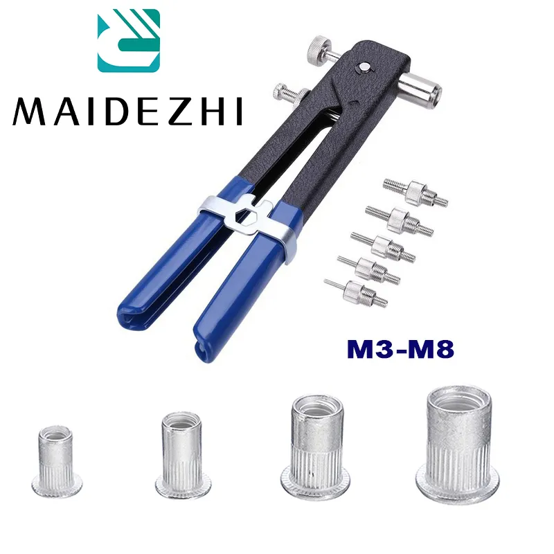 Fleymu Rivet Nuts Set Of 6 - Retractable Nuts For M3-M10 - View #3