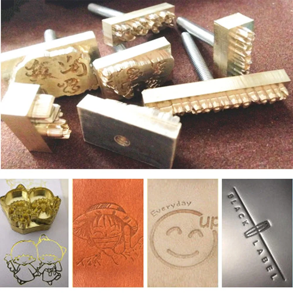 Custom Brass Logo mold mitigation near me for Hand Punching Leather, Copper Stamp, Die Cut Paper Card, Brand Printing Mould, and Embossed Logo