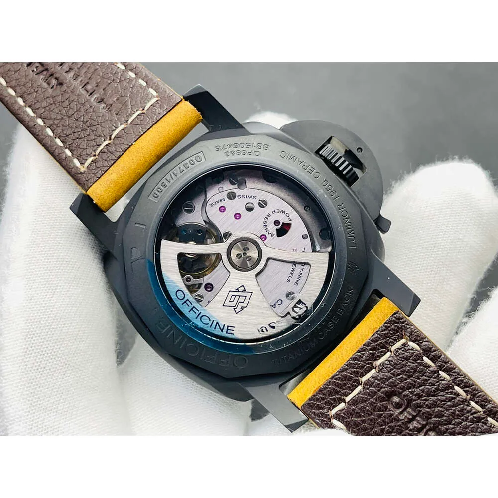 DHgate Superclone Diving Watch Mechanical Pam441 Military Pam1176 Design 44mm Ceramic Submersible Watches