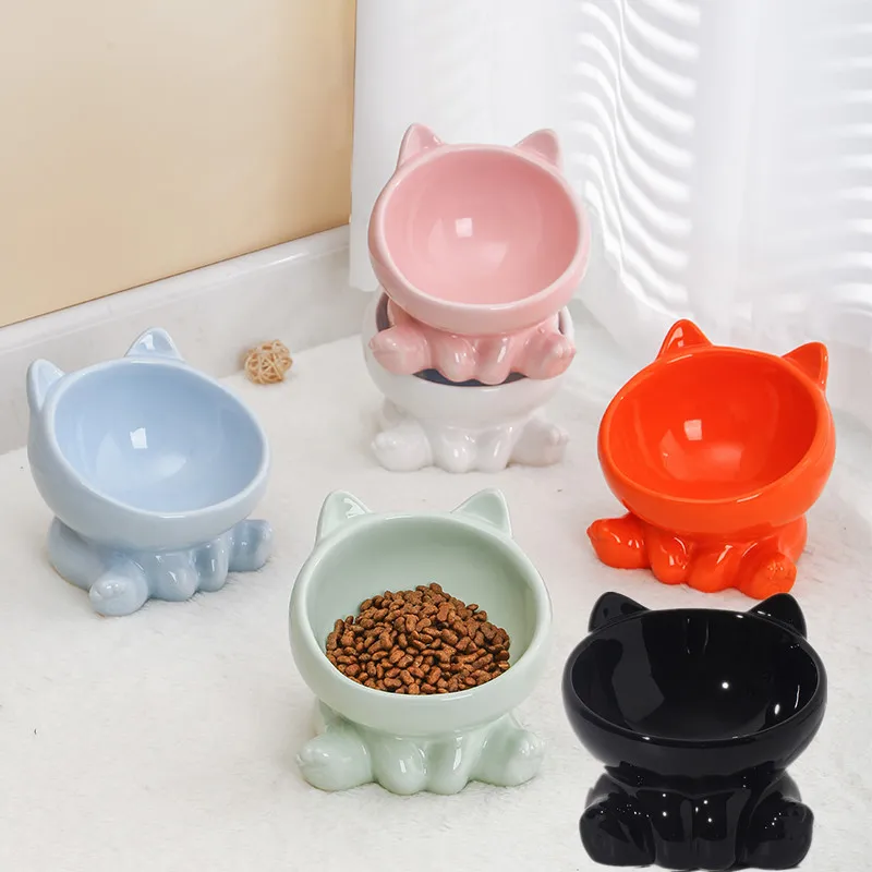 Wholesale Matte Claybird Ceramics Elevated Dog Bowl For High Foot Raised Puppies And Cats From Homepro13 93.67 DHgate.Com