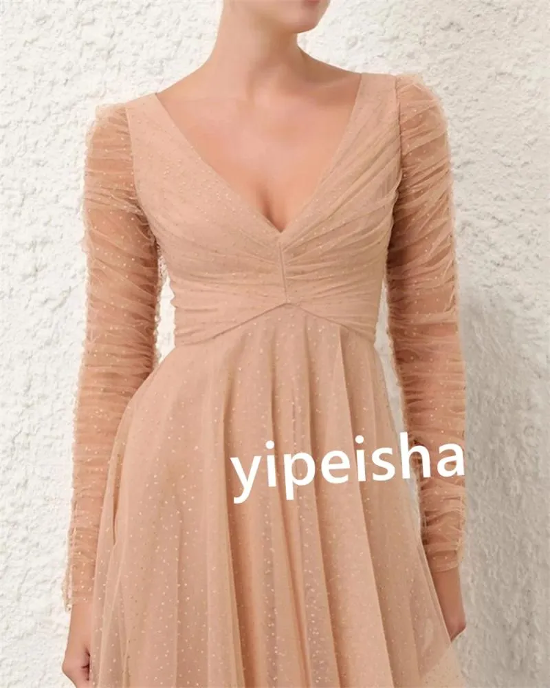 ankle length sweatshirt dress Modest Maxi Sweatshirt Dress - FARES - Taupe - Half Zip Opening