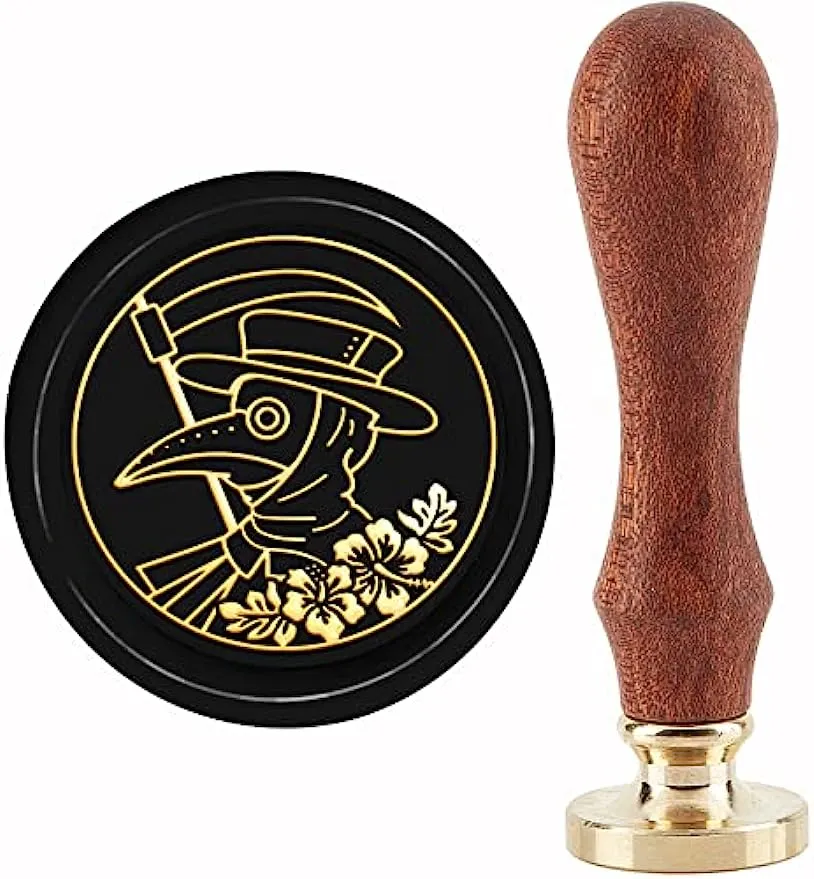 Lily Of The Valley Wax Seal Stamp Canvas Shoes Sealing Wax Stamps 30mm Retro Removable Brass Stamp Head With Wood Handle For Wedding Invitations Halloween Christmas Thanksgiving Gift Packing