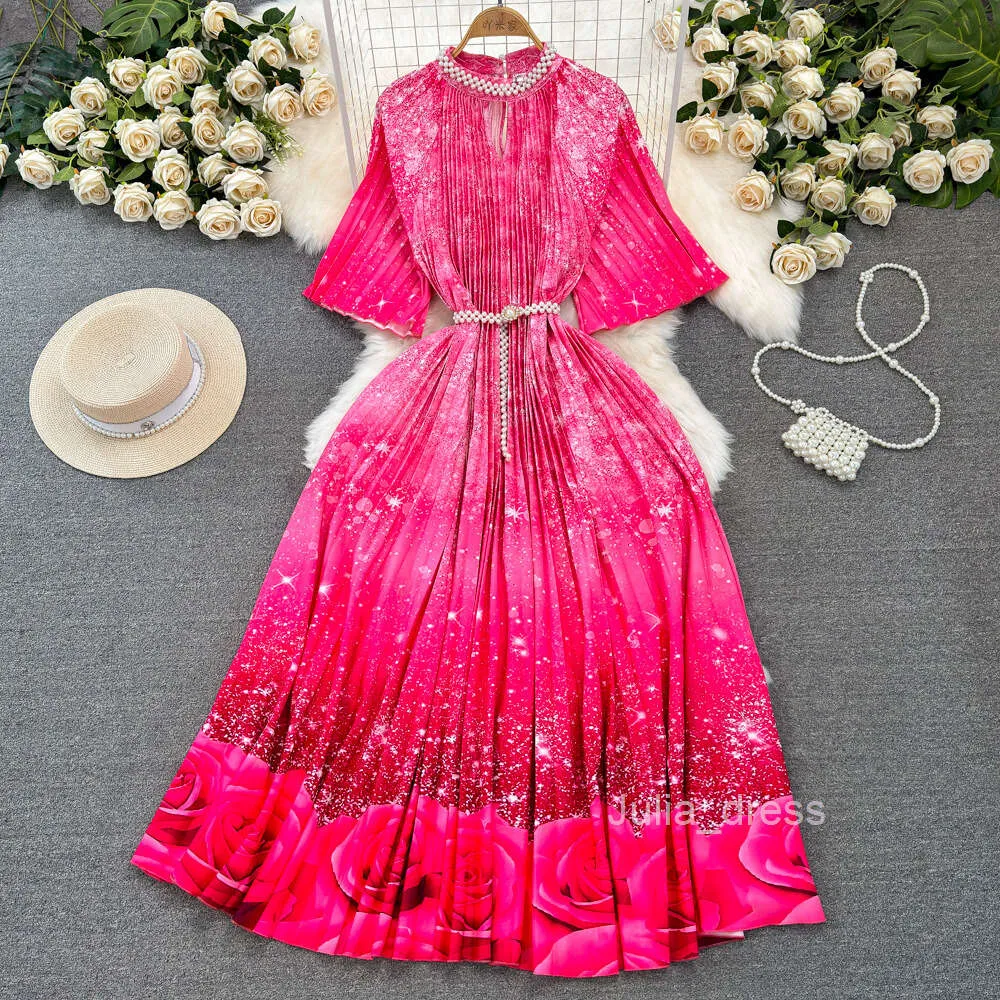 A-line Mini Dress with Pleated Skirt and Elastic Empire Waist in Animal  Print Polyester from Dhgate Basic & Casual Dresses - price 40.21