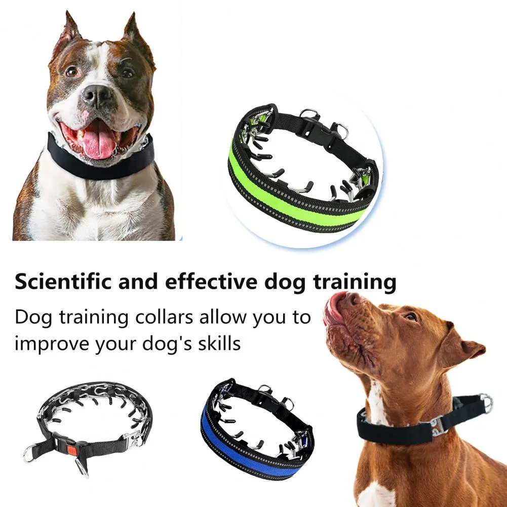 Safe And Effective Adjustable Dog Training Collars Prong Collar With Quick Release Buckle For Small To Large Breeds From Hdseller 71.54 DHgate.Com