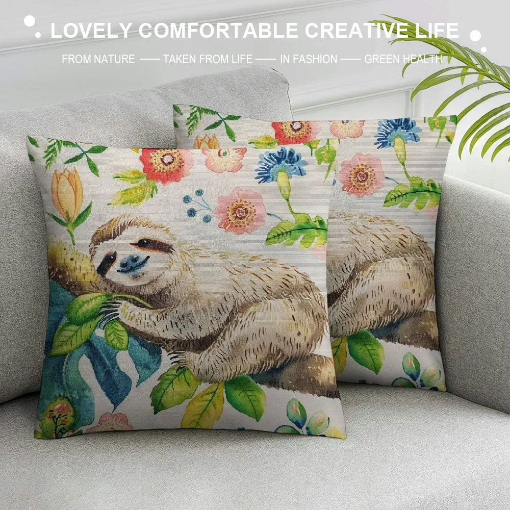 Sloth sequin pillow clearance