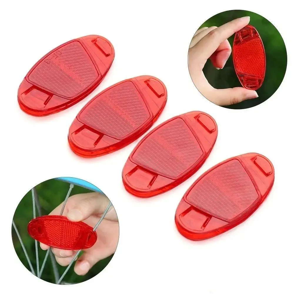 Red spoke reflectors shop