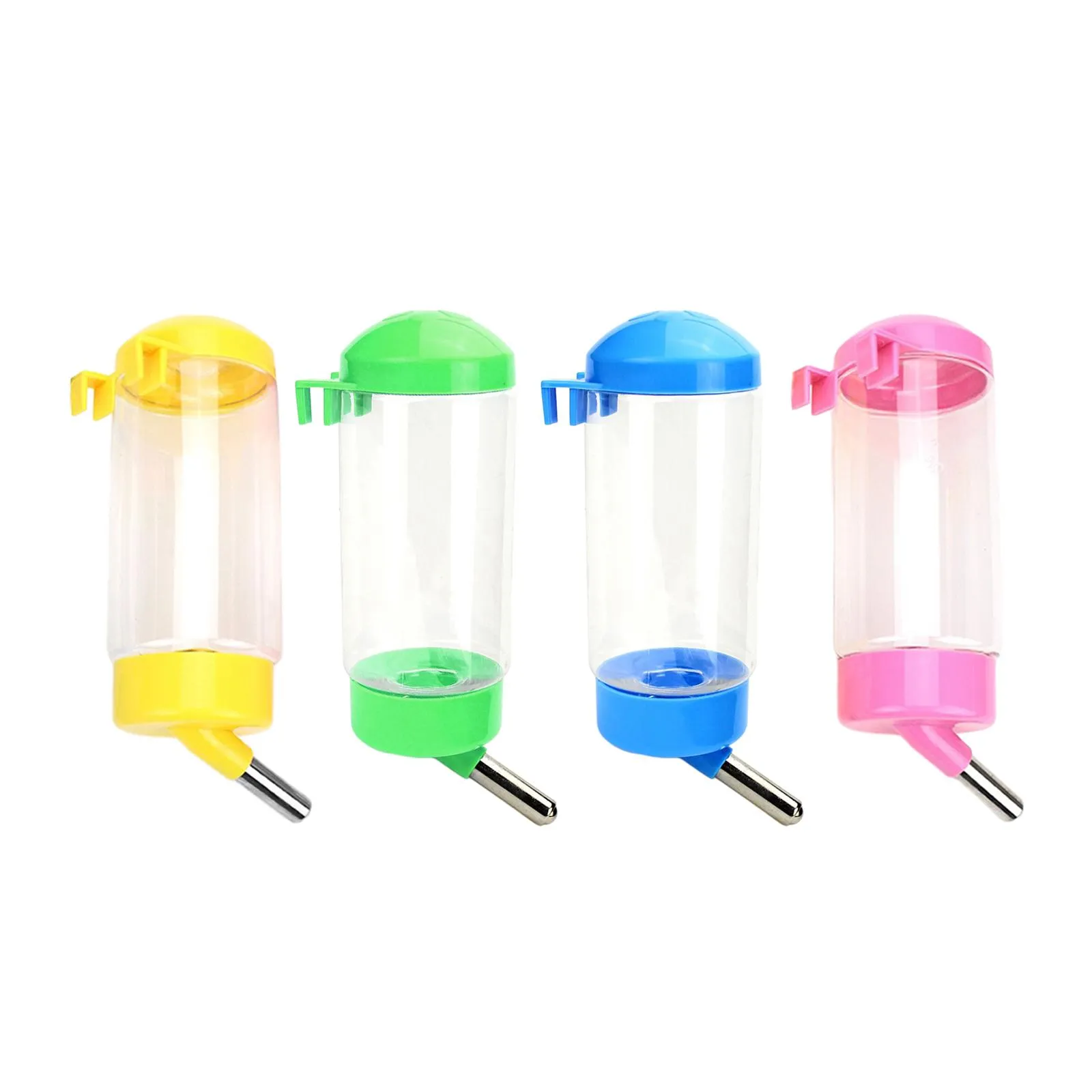 Rabbit Water Dispenser 10Pcs Sping With 2 Clips Used Singly O In Combination To Hold Drinking Bottle For Small Animals Feeding And Watering Supplies Pet Water Bottle