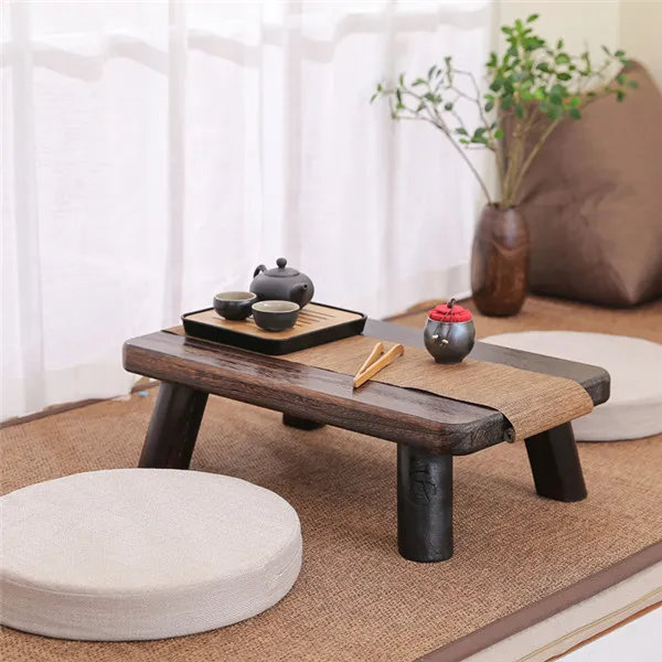 Antique Japanese tea table tea table - Traditional Rectangle
