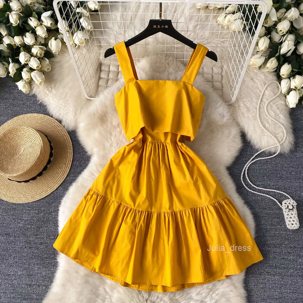 Fairy dress with empire waistline and one-shoulder collar in polyester  rainbow stripe mini skirt from Dhgate Basic & Casual Dresses - price 35.87