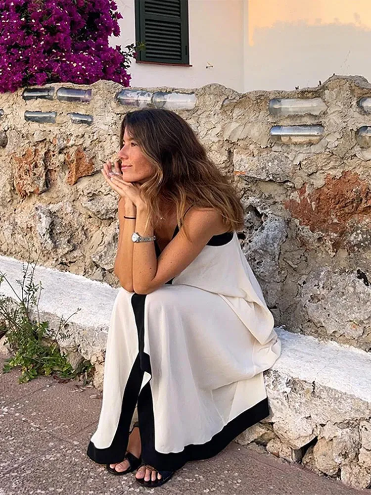 Beach slip dress sales