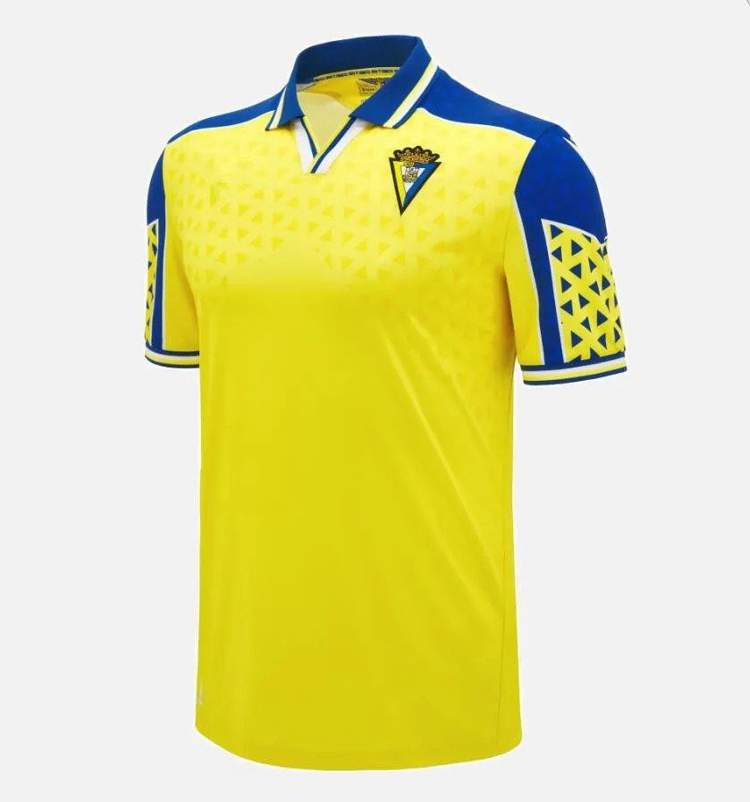 Cadiz CF /24 Soccer Jersey - Official Home & Away Kit, Mens