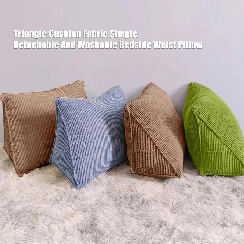 Corduroy backrest pillow sale