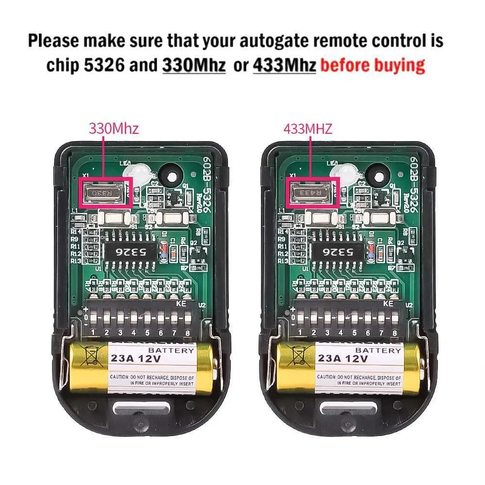 DHgate.com:Smart 433MHz 8-Switch Code Duplicator Remote