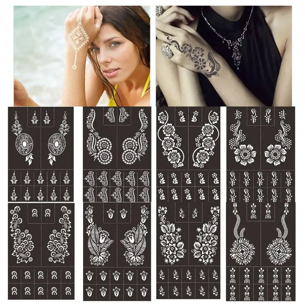Wholesale Hand To Body Painting Sticker Template For Weddings And Tattooing Henna Stencil For Hollow Drawing And Temporary Tattoo Stamp From Homepro12, $28.27 | DHgate.Com download-our-free-temporary-tattoo-stencils