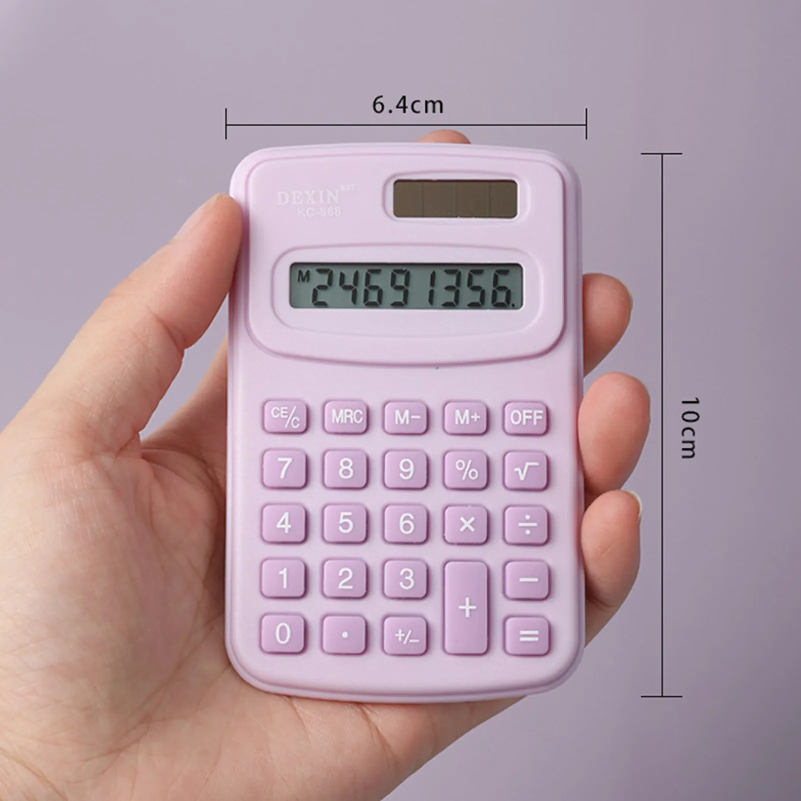 Mini 8-Digit Portable Desktop Electronic Calculator for
