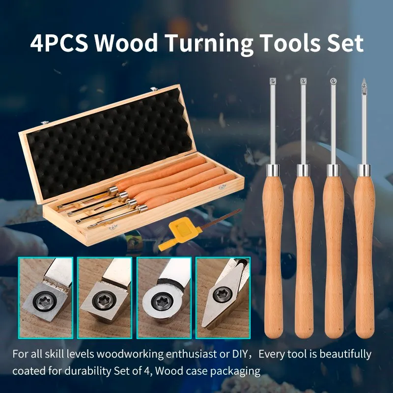 Wood Turning Tools Carbide Lathe Tools For Lathe Roughing And Finishing Wood Lathe Tools