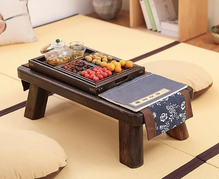 Japanese Tea Table Traditional Rectangle Paulownia Wood Asian Antique Furniture Living Room Low Floor Table For Dining Exquisite Craftsmanship Elegant Design From Homepro15 1 343.34 DHgate.Com