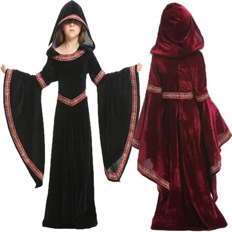 little red riding hood costume black dress Gothic Red Costume