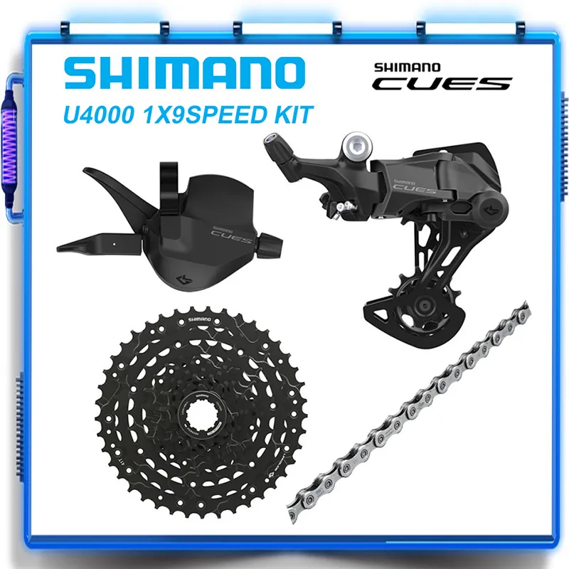 DHgate.com:SHIMANO CUES U4000 1X9 Speed Groupset 9S 9V