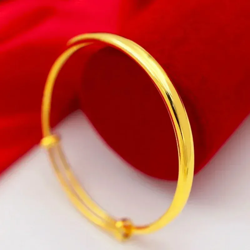 DHgate.com:9999 Gold Bracelet, 5D Adjustable, 24K Real